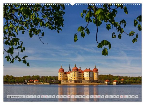 Produktbild: Der Landkreis Mei&szlig;en (hochwertiger Premium Wandkalender 2026 DIN A2 quer), Kunstdruck in Hochglanz