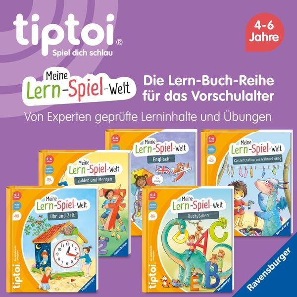 Tiptoi® Meine Lern-Spiel-Welt - Konzentration und Wahrnehmung