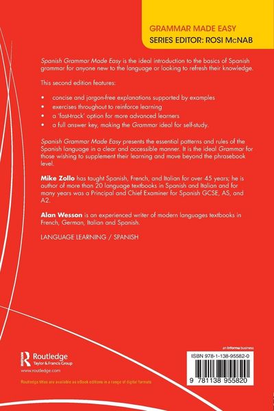 Produktbild: Spanish Grammar Made Easy