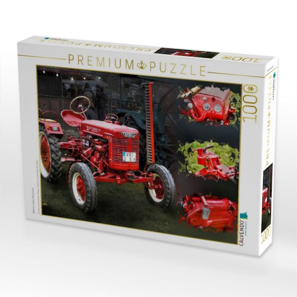 Produktbild: CALVENDO Puzzle Oldtimer Traktor McCormick | 1000 Teile Lege-Gr&ouml;&szlig;e 64x48cm Foto-Puzzle f&uuml;r gl&uuml;ckliche Stunden