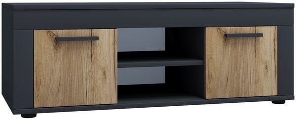 Produktbild: Holz TV Lowboard M&ouml;bel Fernsehschrank Usilo L