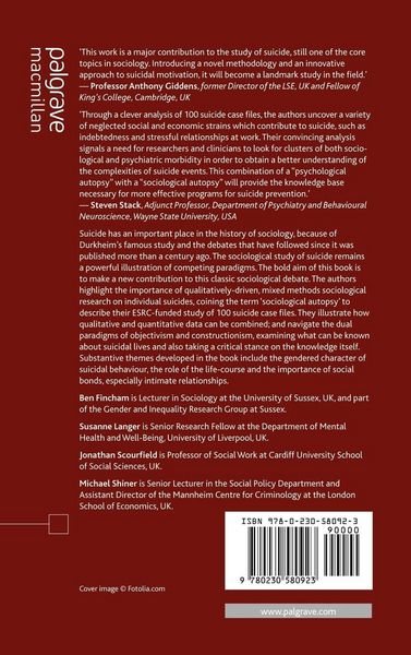 Produktbild: Understanding Suicide