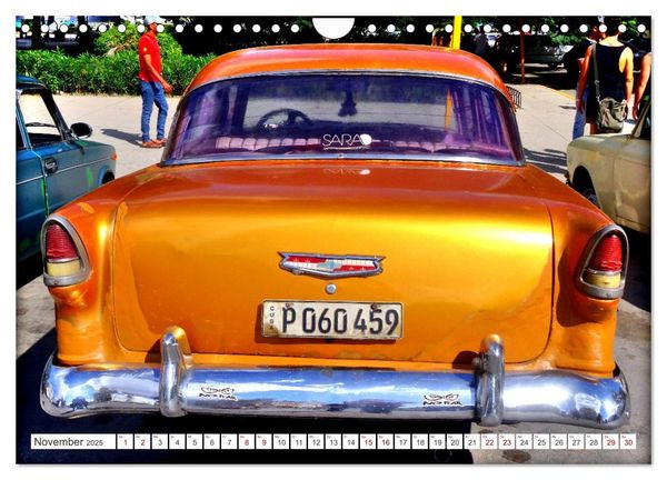 Produktbild: Chevy Highlights - Oldtimer der Marke Chevrolet aus den F&uuml;nfziger Jahren (Wandkalender 2025 DIN A4 quer), CALVENDO Monatskalender
