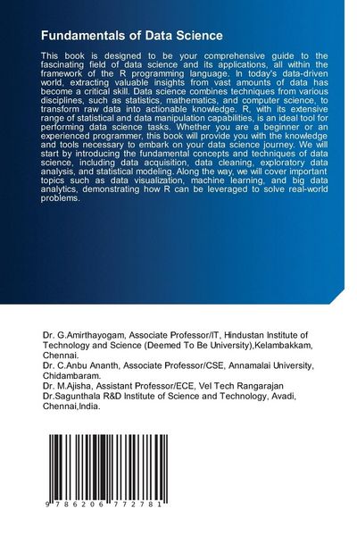 Produktbild: Fundamentals of Data Science