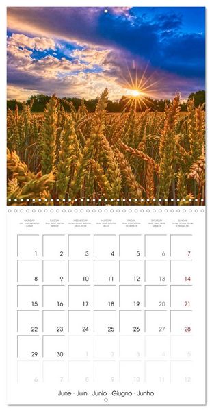 Produktbild: Les paysages d'Allemagne (Calendrier mural carr&eacute; 2026 30x30 cm) Calendrier double avec une page pour vos prises de notes