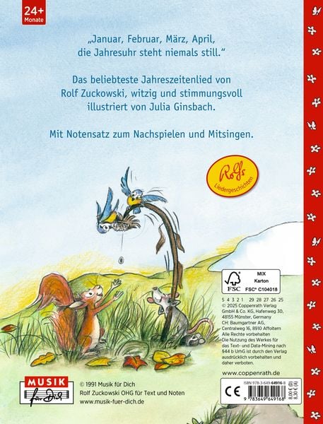 Produktbild: Die Jahresuhr (Zuckowski)