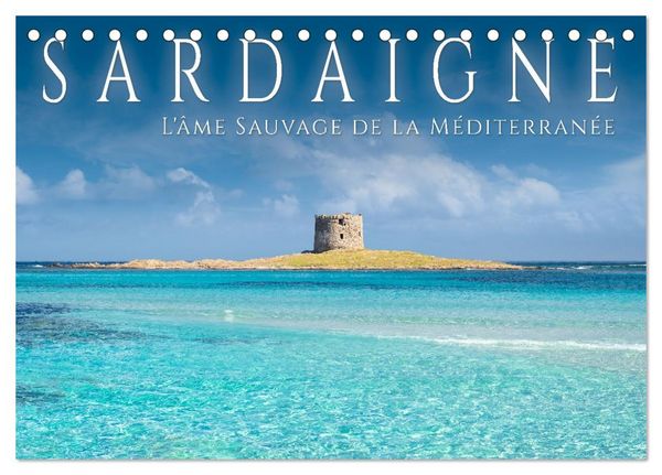 Produktbild: Sardaigne - L'&acirc;me sauvage de la M&eacute;diterran&eacute;e (Calendrier de bureau 2026 DIN A5 vertical), CALVENDO calendrier mensuel