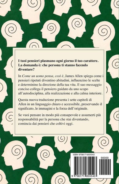 Produktbild: Come un uomo pensa, cos&igrave; &egrave;
