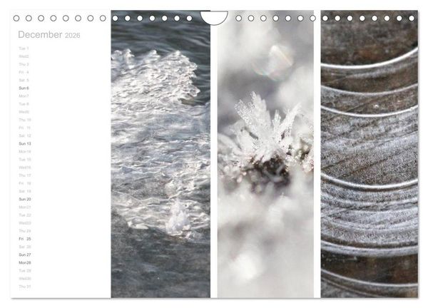Produktbild: Natural Trios (Wall Calendar 2026 DIN A4 landscape), CALVENDO 12 Month Wall Calendar