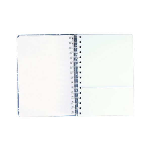 Produktbild: Idena Notizbuch Floral Spiralbindung 78 Blatt 120g/m&sup2; gepunktet