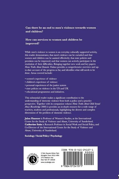 Produktbild: Home Truths About Domestic Violence