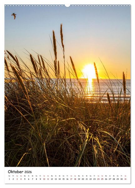 Produktbild: Bezauberndes Sylt (Wandkalender 2026 DIN A2 hoch), CALVENDO Monatskalender