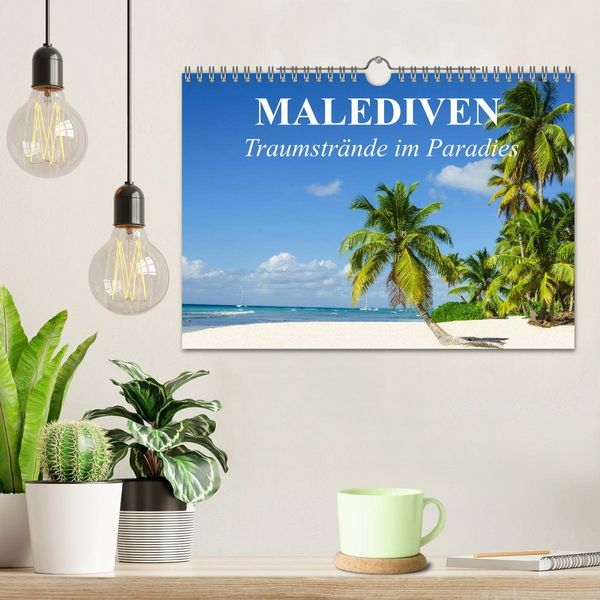 Produktbild: Malediven - Traumstr&auml;nde im Paradies (Wandkalender 2026 DIN A4 quer), CALVENDO Monatskalender