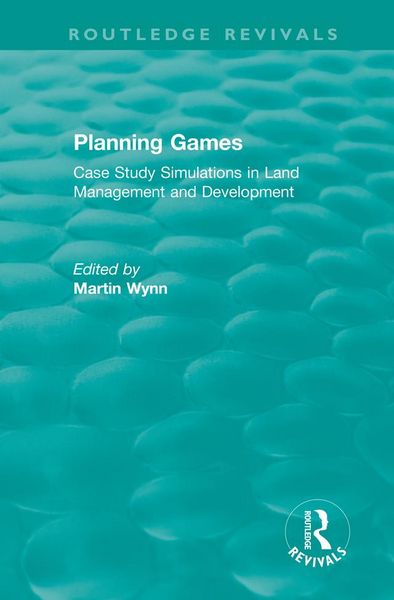 Produktbild: Routledge Revivals: Planning Games (1985)