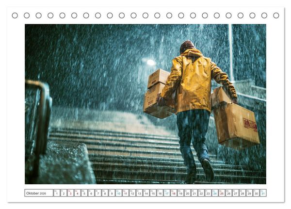 Produktbild: Echt Menschlich Berufung (Tischkalender 2026 DIN A5 quer), CALVENDO Monatskalender