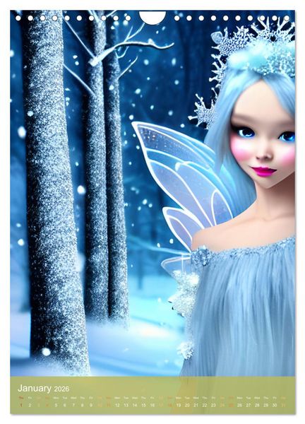 Produktbild: Fantasy Worlds - Digital Artwork (Wall Calendar 2026 DIN A4 portrait), CALVENDO 12 Month Wall Calendar
