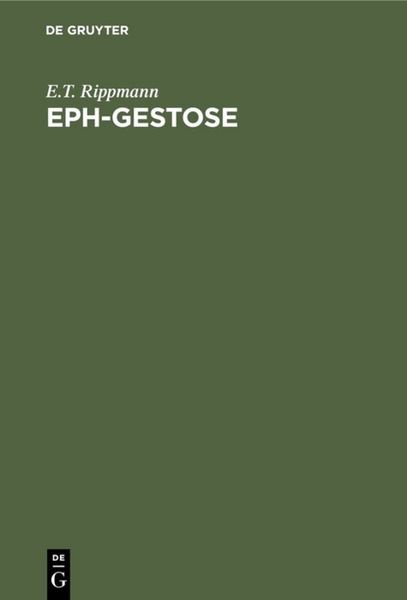Produktbild: EPH-Gestose