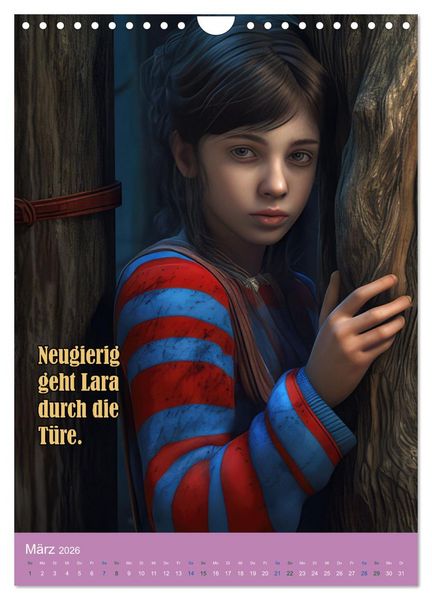 Produktbild: Laras Traum (Wandkalender 2026 DIN A4 hoch), CALVENDO Monatskalender