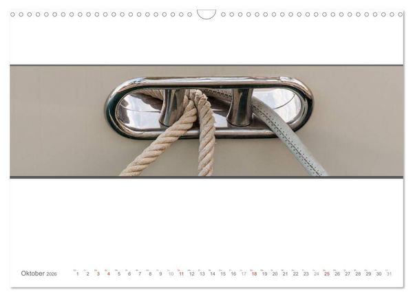 Produktbild: Emotionale Momente: Yachten - eleganter Luxus auf den Weltmeeren (Wandkalender 2026 DIN A3 quer), CALVENDO Monatskalender