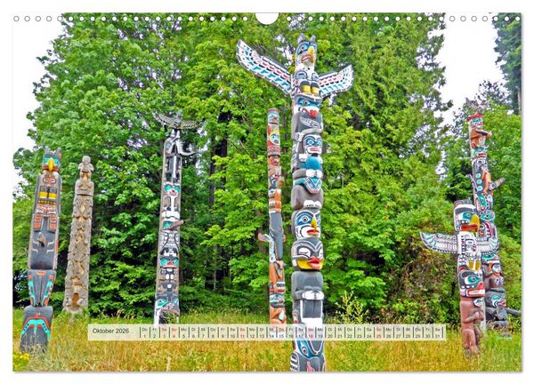 Produktbild: Vancouver Kanada 2026 (Wandkalender 2026 DIN A3 quer), CALVENDO Monatskalender