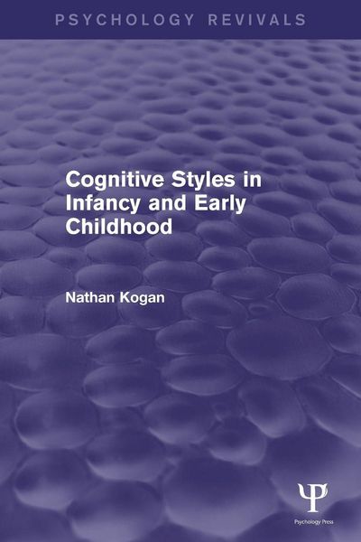 Produktbild: Cognitive Styles in Infancy and Early Childhood (Psychology Revivals)