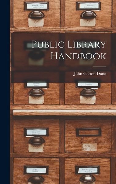 Produktbild: Public Library Handbook