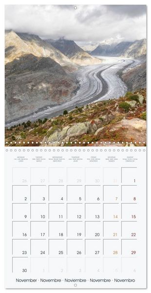 Produktbild: The Alps - A Year in the Mountains (Wall Calendar 2026 12 &times; 12 Inch) CALVENDO 12 Month Wall Calendar