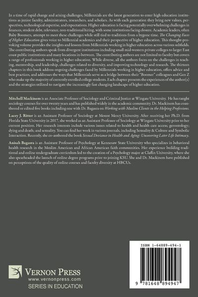 Produktbild: The Changing Faces of Higher Education