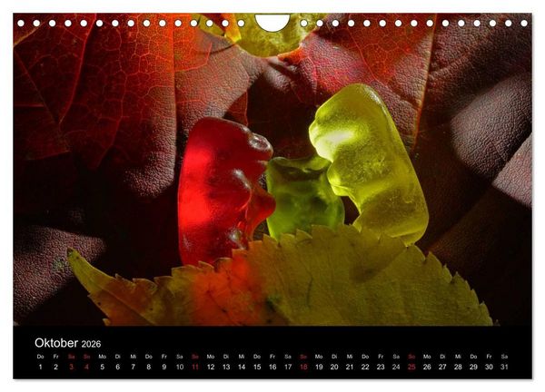 Produktbild: Die Welt der Fruchtgummis (Wandkalender 2026 DIN A4 quer), CALVENDO Monatskalender