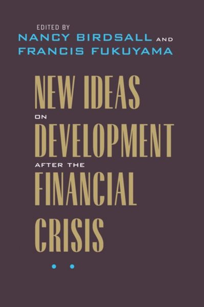 Produktbild: New Ideas on Development After the Financial Crisis