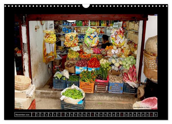 Produktbild: Bhutan Druk Yul 2026 (Wandkalender 2026 DIN A3 quer), CALVENDO Monatskalender