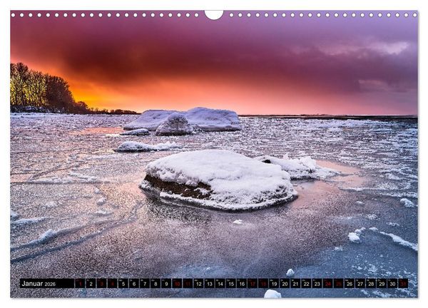 Produktbild: Ostseesteine (Wandkalender 2026 DIN A3 quer), CALVENDO Monatskalender