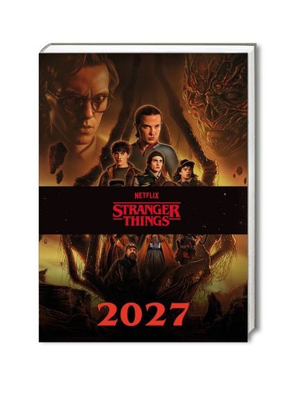 Produktbild: Stranger Things &ndash; A5-Tischkalender 2027