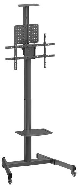 Produktbild: SpeaKa Professional SP-TVC-1300 TV-Rollwagen 94,0cm (37\") - 190,5cm (75\") Bodenst&auml;nder, Querformat, Hochformat, Drehbar, Neigbar