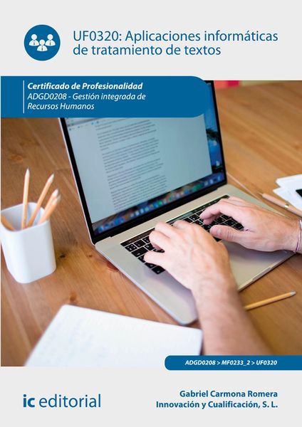 Produktbild: Aplicaciones inform&aacute;ticas de tratamiento de textos. ADGD0208