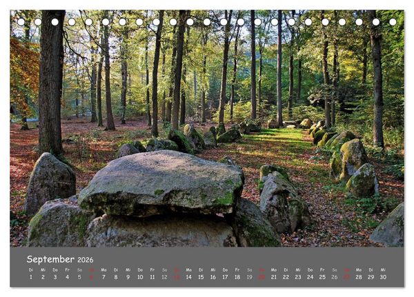 Produktbild: Wundersch&ouml;ne Landschaften des Nordens (Tischkalender 2026 DIN A5 quer), CALVENDO Monatskalender
