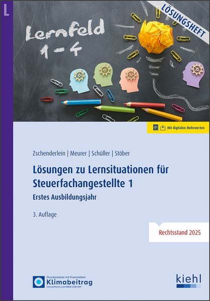 Produktbild: L&ouml;sungen zu Lernsituationen f&uuml;r Steuerfachangestellte 1