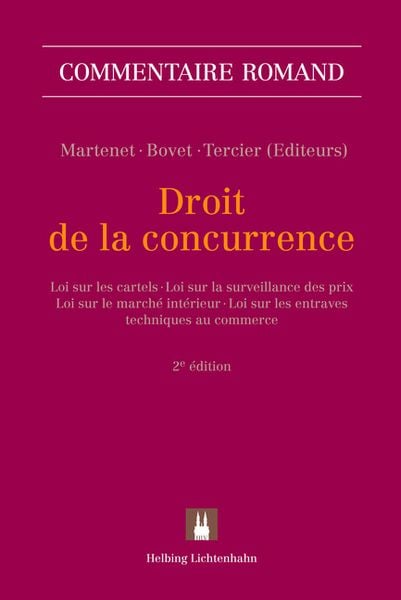 Produktbild: Droit de la concurrence
