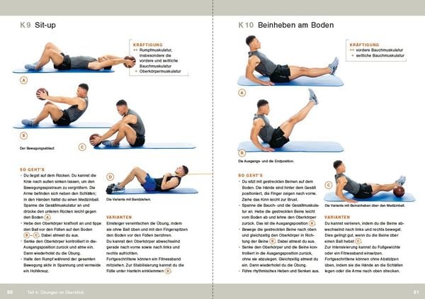 Produktbild: Core- und Sixpack-Training f&uuml;r Zuhause