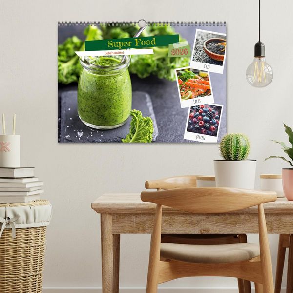 Produktbild: Super Food - Lebensmittel (Wandkalender 2026 DIN A3 quer), CALVENDO Monatskalender