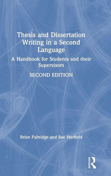 Produktbild: Thesis and Dissertation Writing in a Second Language