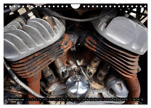 Produktbild: Harley Davidson WLA 750 (Wandkalender 2026 DIN A4 quer), CALVENDO Monatskalender