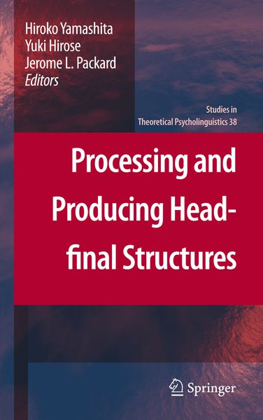 Produktbild: Processing and Producing Head-final Structures