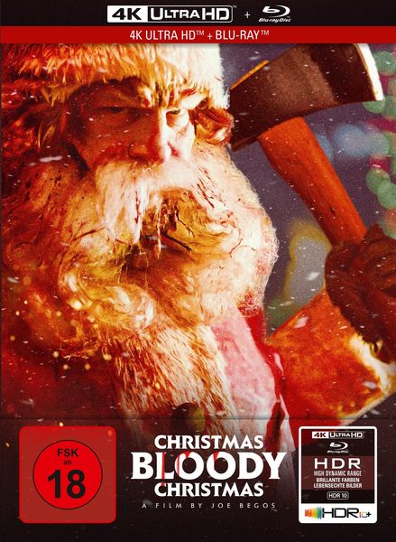 Christmas Bloody Christmas - 2-Disc Limited Collector's Edition im Mediabook (4K Ultra HD) (+ Blu-ray)