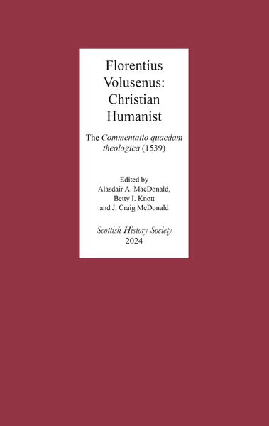 Produktbild: Florentius Volusenus: Christian Humanist