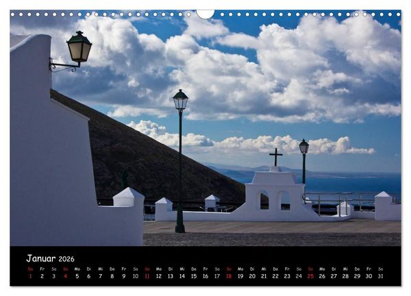 Produktbild: Lanzarote - Insel der Vulkane (Wandkalender 2026 DIN A3 quer), CALVENDO Monatskalender