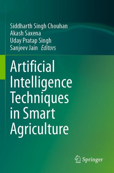 Produktbild: Artificial Intelligence Techniques in Smart Agriculture