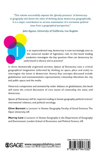 Produktbild: Spaces of Democracy