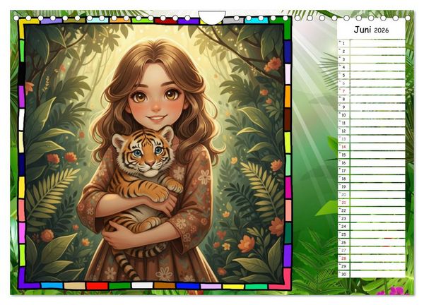 Produktbild: Meine Tierbabys (Wandkalender 2026 DIN A4 quer), CALVENDO Monatskalender