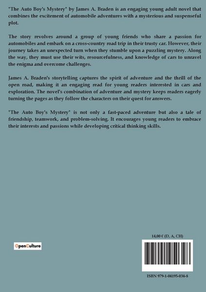 Produktbild: The Auto Boy's Mystery